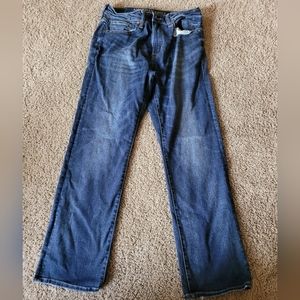 American Eagle Jeans 31 × 30 Mens Casual Blue Denim Dark Washed Straight